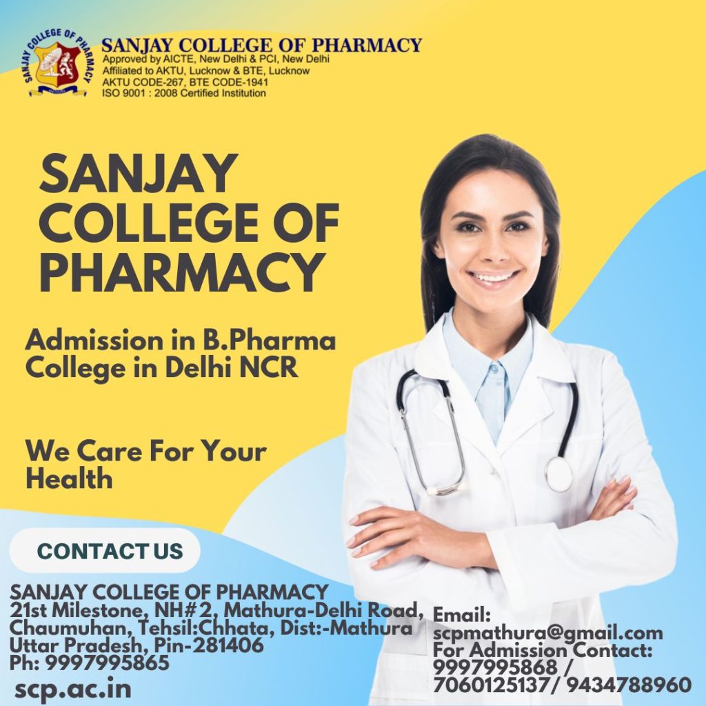 Admission in B.Pharma College in Delhi NCR