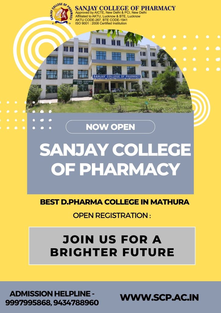 best D.Pharma college in Mathura