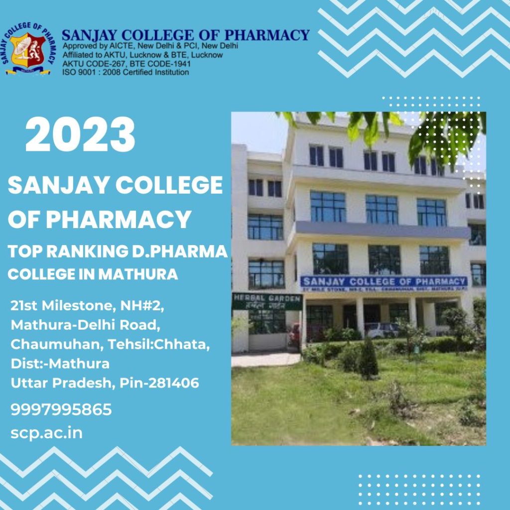 top ranking D.Pharma college in Mathura
