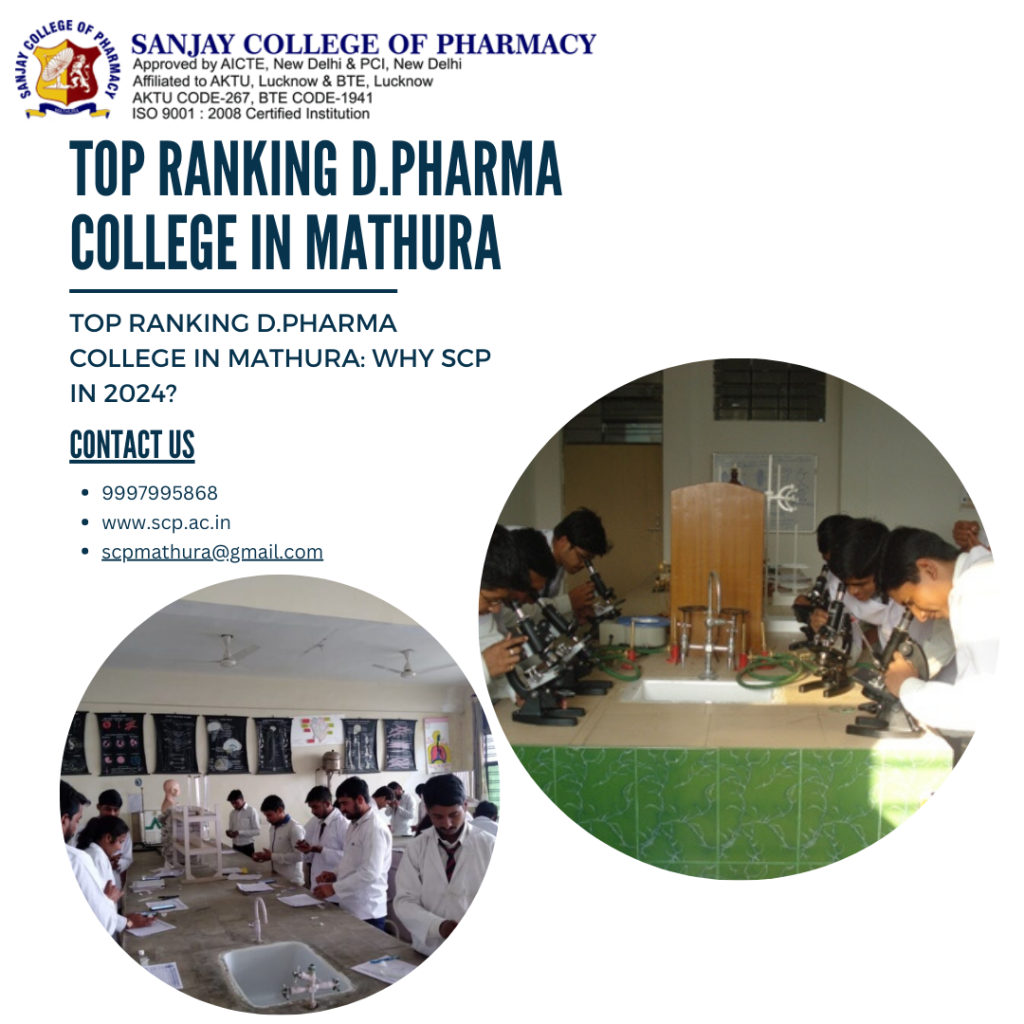 top ranking D.Pharma college in Mathura 